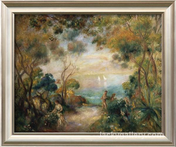 A Garden in Sorrento by Pierre Auguste Renoir paintings reproduction